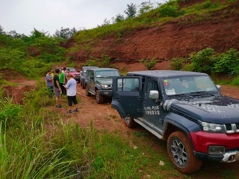 北汽BJ40在成都五项国际赛车场